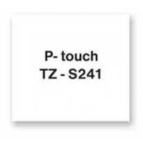 Samolepiaca páska Brother TZe-S241 18 mm biela/čierna