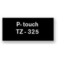 Samolepiaca páska Brother TZe-325 9 mm čierna/biela