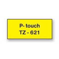 Samolepiaca páska Brother TZe-621 9 mm žltá/čierna