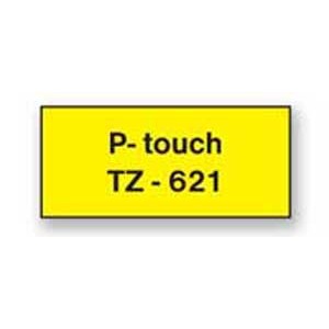 Samolepiaca páska Brother TZe-621 9 mm žltá/čierna