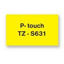 Samolepiaca páska Brother TZe-S631 12 mm žltá/čierna