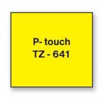 Samolepiaca páska Brother TZe-641 18 mm žltá/čierna