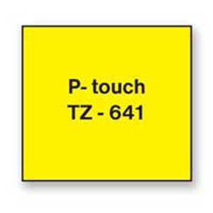 Samolepiaca páska Brother TZe-641 18 mm žltá/čierna
