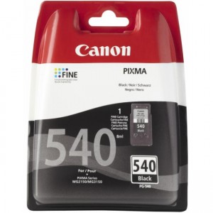 Atramentová náplň Canon PG-540 pre MG 2150/3150 black (180 str.)