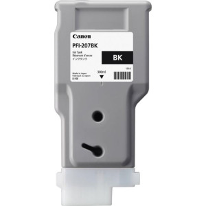 Atramentová náplň Canon PFI-207BK pre iPF680/685/780/785 black (300 ml)