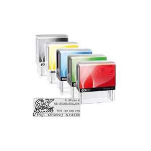 Pečiatka Colop Printer 50 69x30mm - odtlačok modrý