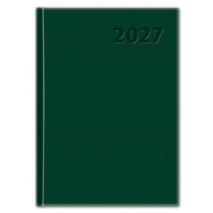 Diár denný A5 14 x 20,4 cm Manager 2027 - zelený