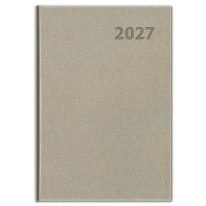 Diár týždenný B5 16,5 x 24,5 cm Manager 2027 - platinový