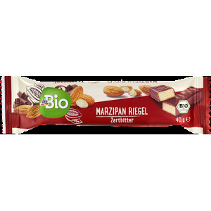 Horká čokoláda plnená medovým marcipánom, 40 g