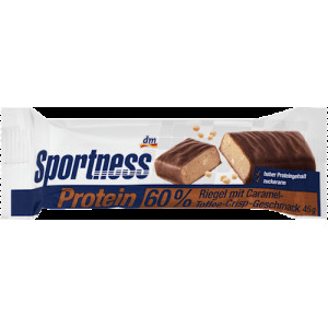 Proteínová tyčinka 60 % Caramel Toffee Crisp, 45 g