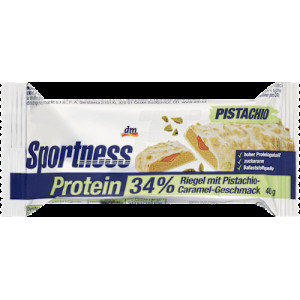 Proteínová tyčinka 34 % Pistachio-Caramel, 40 g