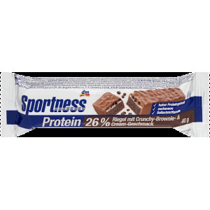 Proteínová tyčinka 26 % Crunchy-Brownie-Cream, 40 g