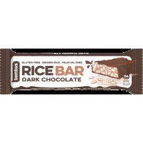 Tyčinka z hnedej ryže Rice Bar Dark Chocolate, 18 g