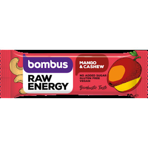 Raw Energy Mango & Cashew, 50 g