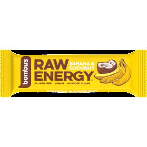 Raw Energy Banana & Coconut, 50 g