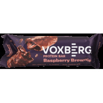 Proteínová tyčinka s príchuťou malinového brownie v mliečnej čokoláde, 50 g