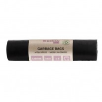 Vrecia DONAU ECO strong, 240 ℓ, 70 mic 5 ks, čierne, LDPE