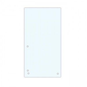 Kartónový rozraďovač DONAU úzky biely