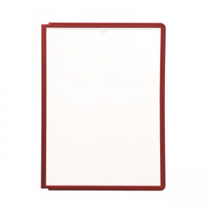 Katalógový panel SHERPA A4 červený