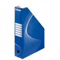 Zakladač kartónový Esselte Standart 8 cm modrý