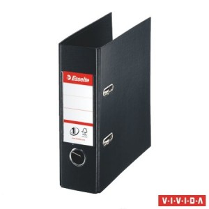 Zakladač pákový Esselte Standard A5 7,5 cm s kovaním čierny