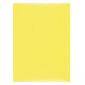 Kartónový obal s gumičkou Office Products žltý