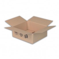Škatuľa s klopou + recyklačné znaky 200x150x100 mm