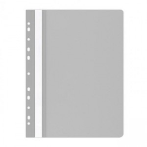 Rýchloviazač PP s eurodierovaním matný sivý