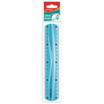 Pravítko KEYROAD 20 cm, ohybné, mix farieb