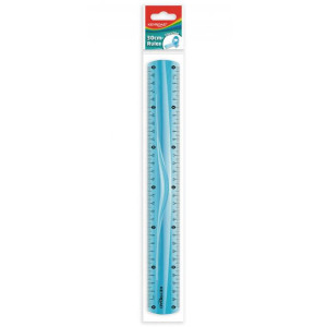 Pravítko KEYROAD 30 cm, ohybné, mix farieb