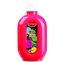 Temperová farba KEYROAD 300 ml neónová červená