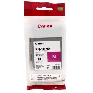 Kazeta ARMOR CANON PFI-102M purpurová iPF 500/510/600/605/610/650/655/700/710/720/750/755/760/765, LP 17/24