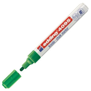 Kriedový popisovač edding 4095 zelený