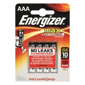 Baterky AAA mikro Energizer Max
