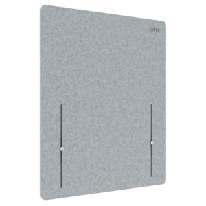 Paraván k stolu Leitz 70x60cm, sivý
