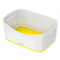 Stolný box Leitz MyBox biela/žltá