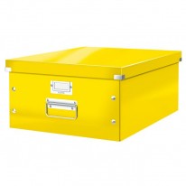 Veľká škatuľa A3 Click & Store žltá