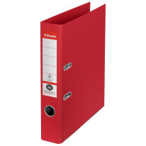 Zakladač pákový Esselte No. 1 CO2 neutrálny, 50 mm - červená