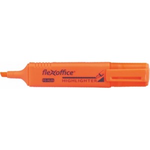 Zvýrazňovač Flexoffice HL05 4mm oranžový