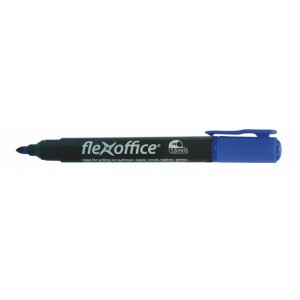 Permanentný popisovač Flexoffice PM03 1,5mm kuželovitý modrý