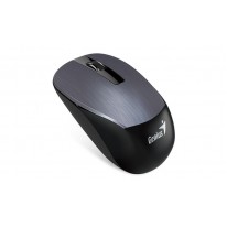 Bezdrôtová myš Genius NX-7015 stredná USB oceľovo sivá