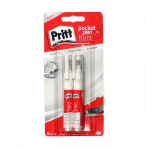 Pero korekčné PRITT POCKET PEN,2x 8 ml