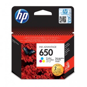 Atramentová náplň HP CZ102AE HP 650 pre Deskjet Ink Advantage 1515/2515/2545/2645 color (200 str.)