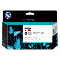 Atramentová náplň HP P2V67A HP 730 photo black (130 ml) pre DesignJet T1600, T1700, T2600