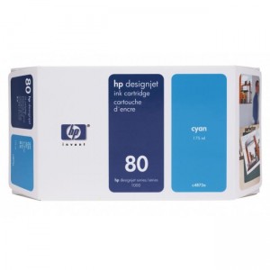 Atrament HP C4846A cyan No.80