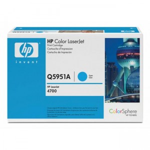 Toner HP Q5951A, C CLJ4700