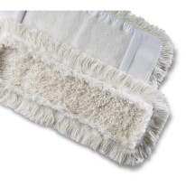 Náhradný mop  bavlnený kapsový, biely 40cm