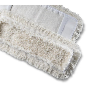 Náhradný mop  bavlnený kapsový, biely 50cm