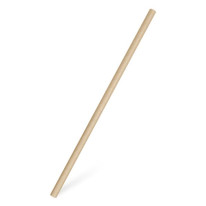 Slamka papierová JUMBO natural 25 cm, Ø 8 mm (100 ks)