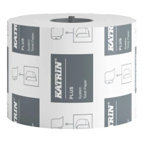 Toaletný papier 2-vrstvový KATRIN Plus System biely, 36 ks